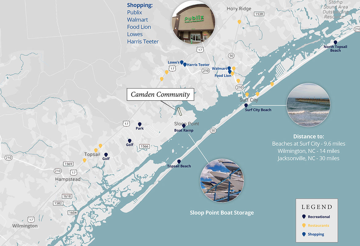 Camden area map