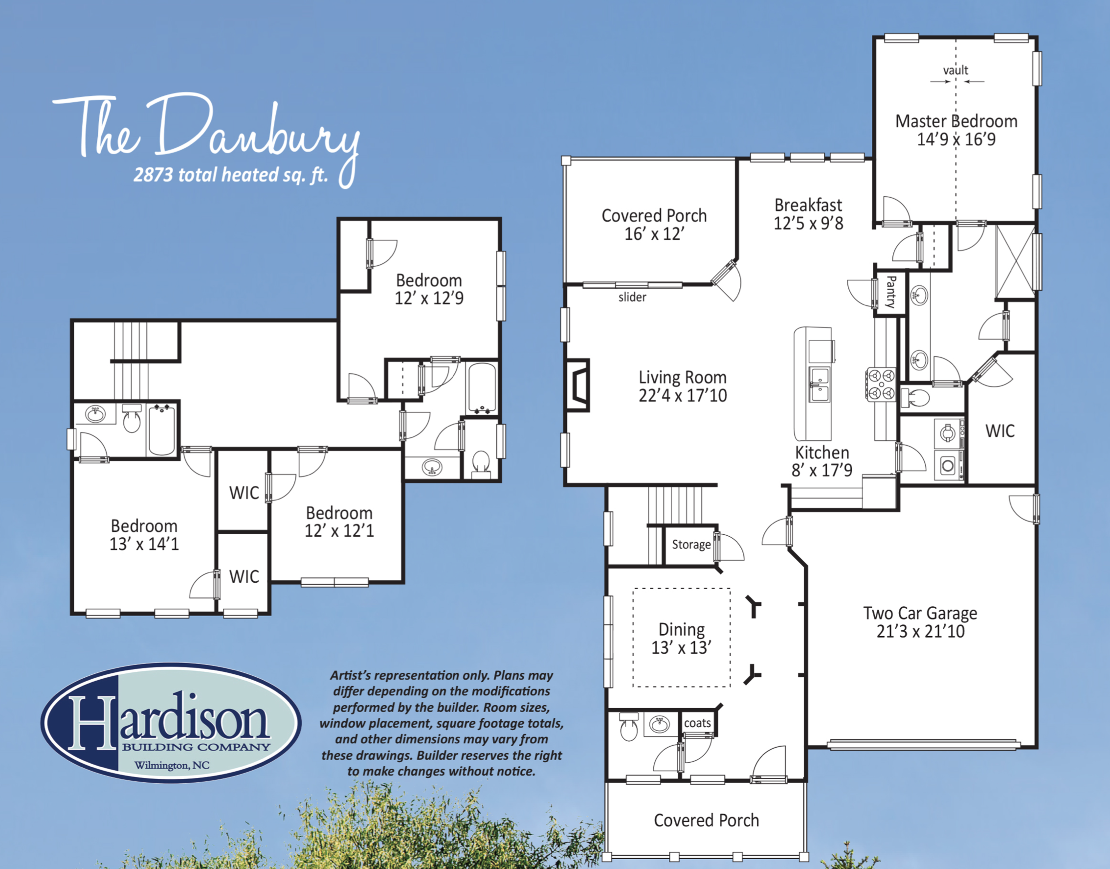 The Danbury floor plan image