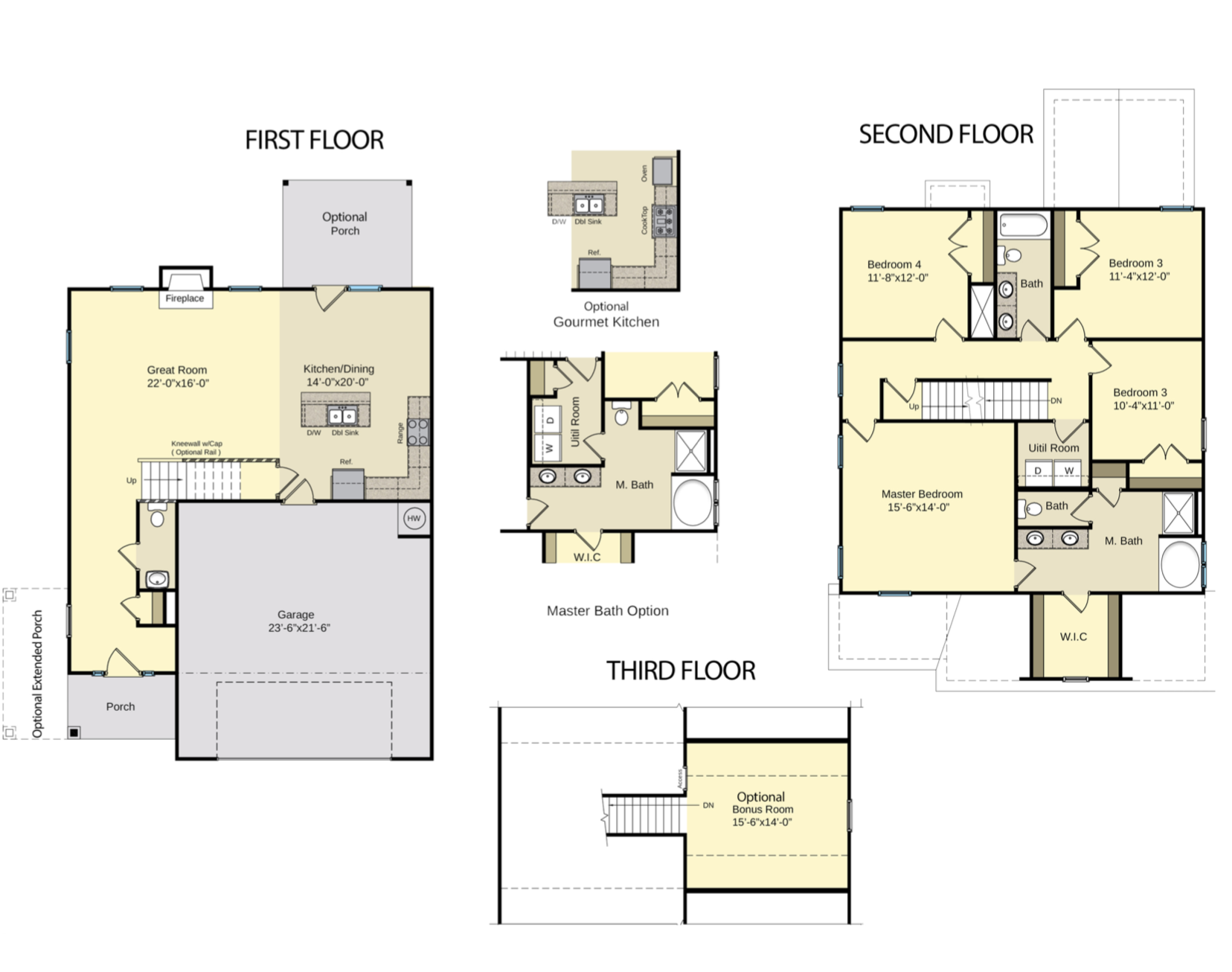 The Bailey Caviness & Cates floor plan image