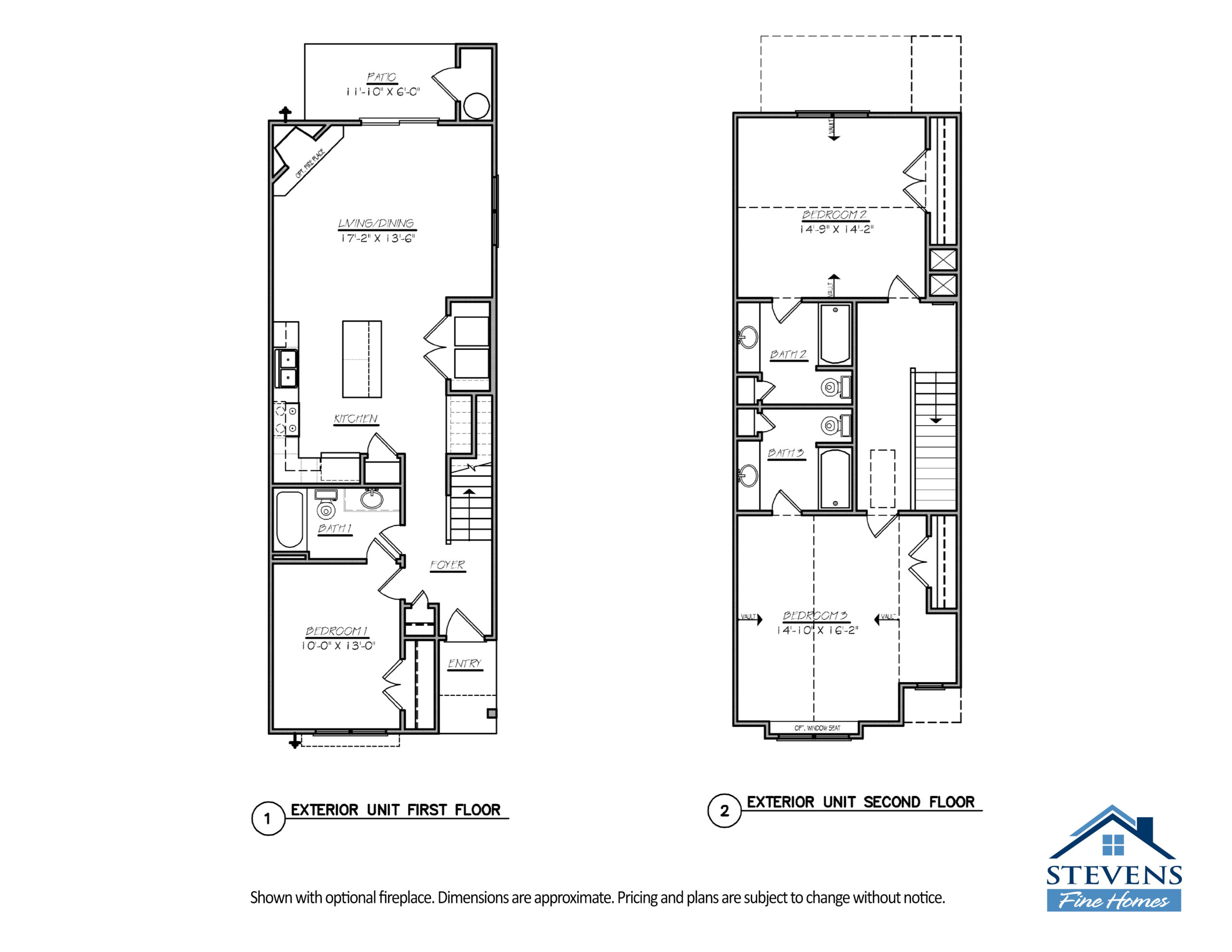 The Masonboro TH floor plan image