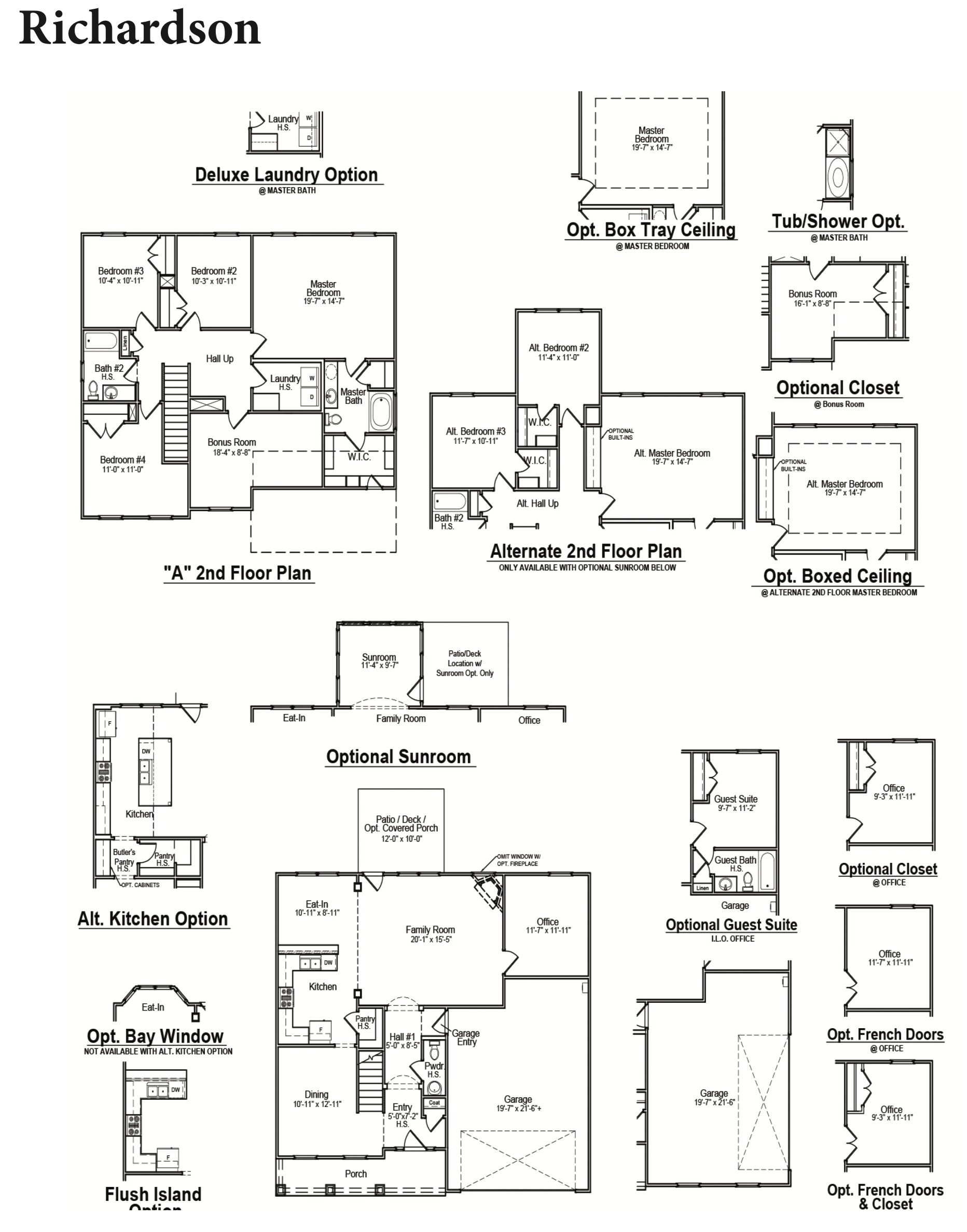 Richardson floor plan image