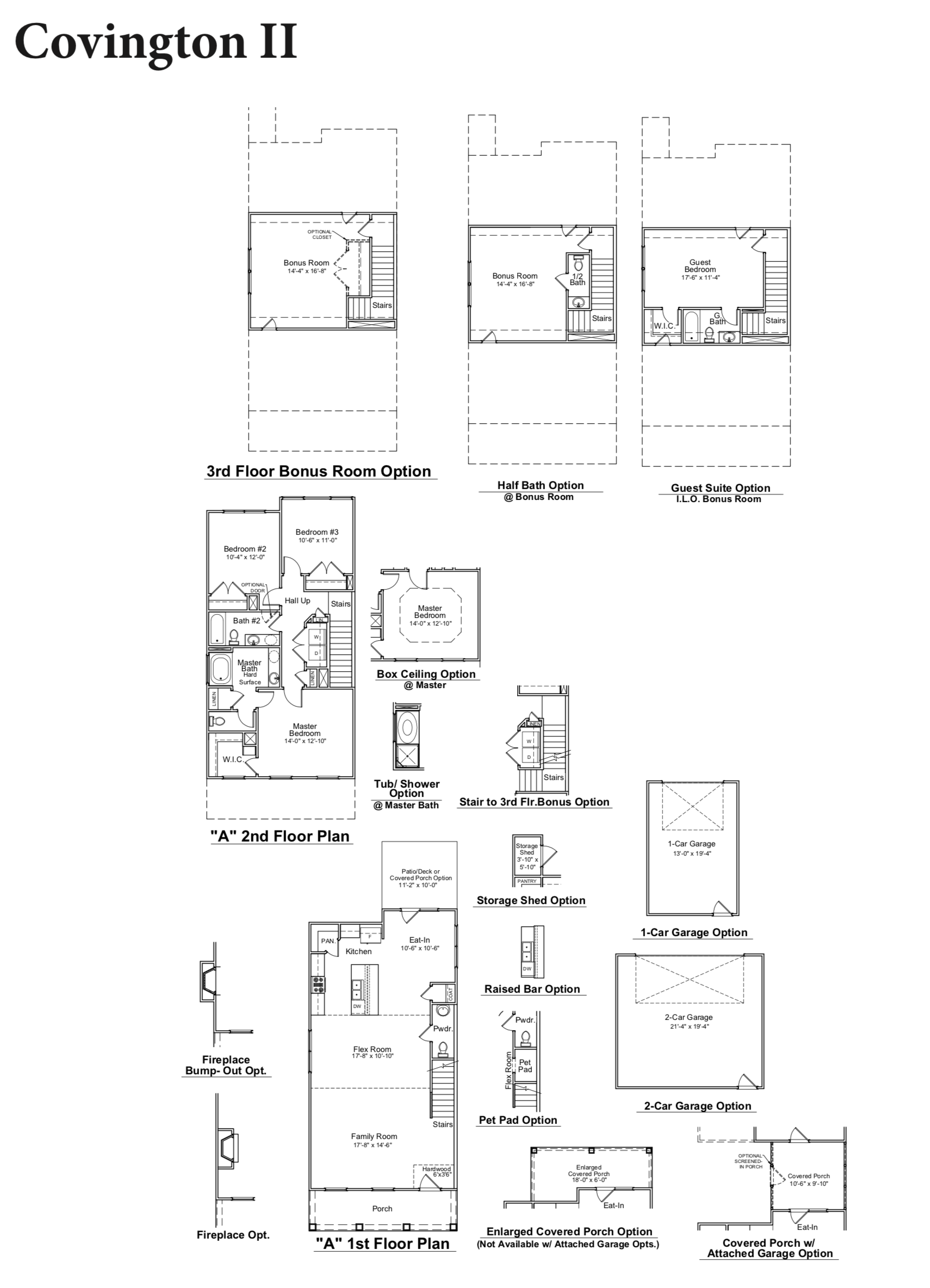 Covington II floor plan image