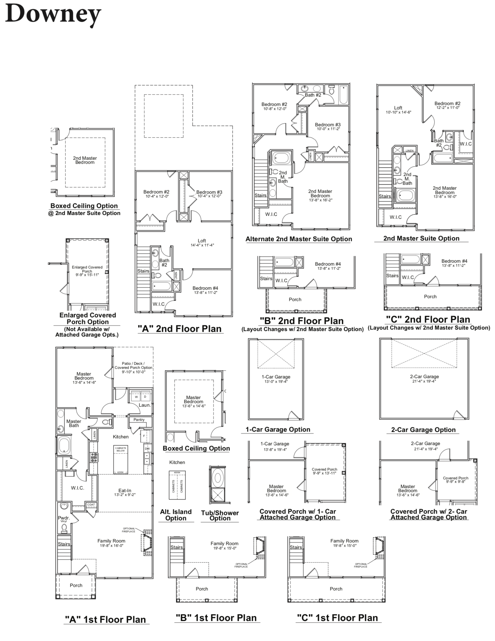 Downey floor plan image