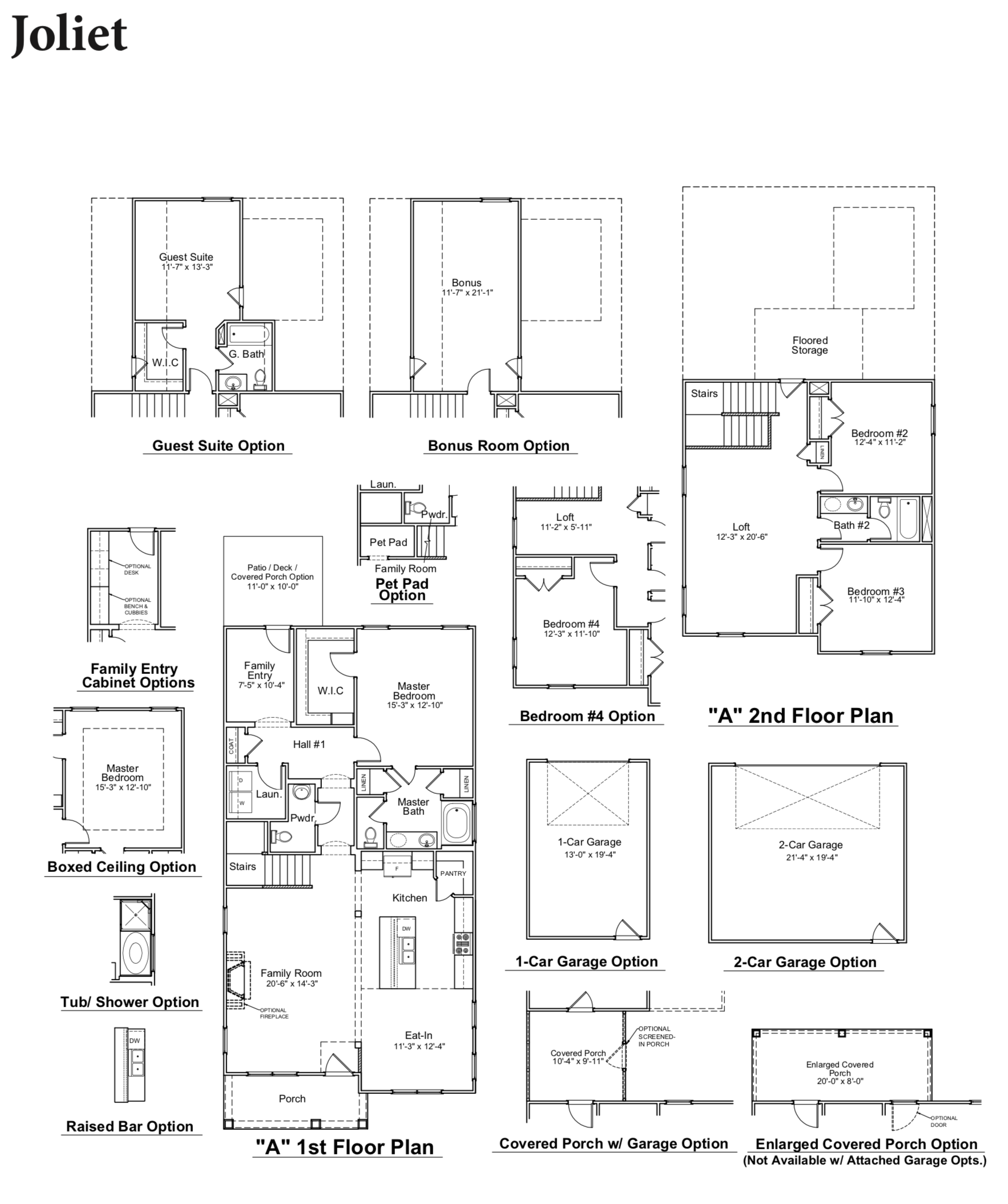 Joliet floor plan image