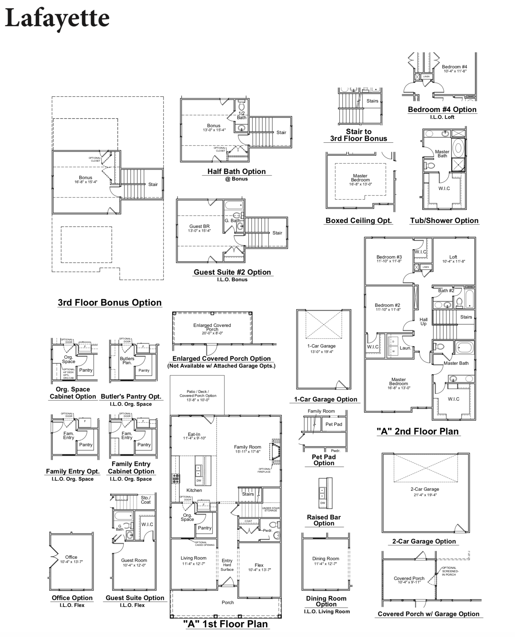 Lafayette floor plan image