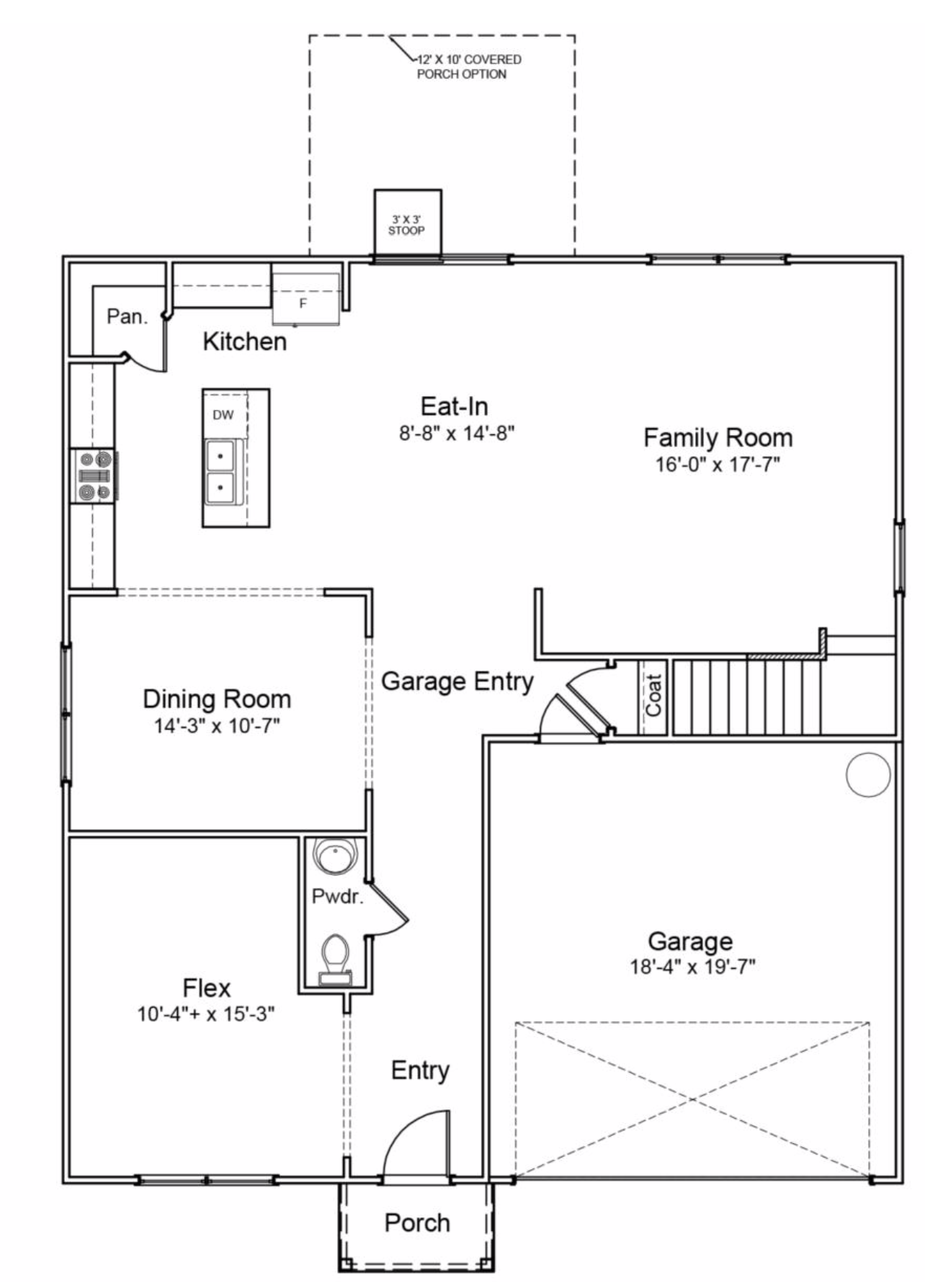Telfair floor plan image