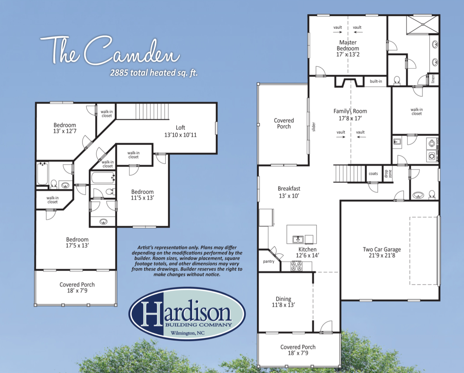 The Camden floor plan image