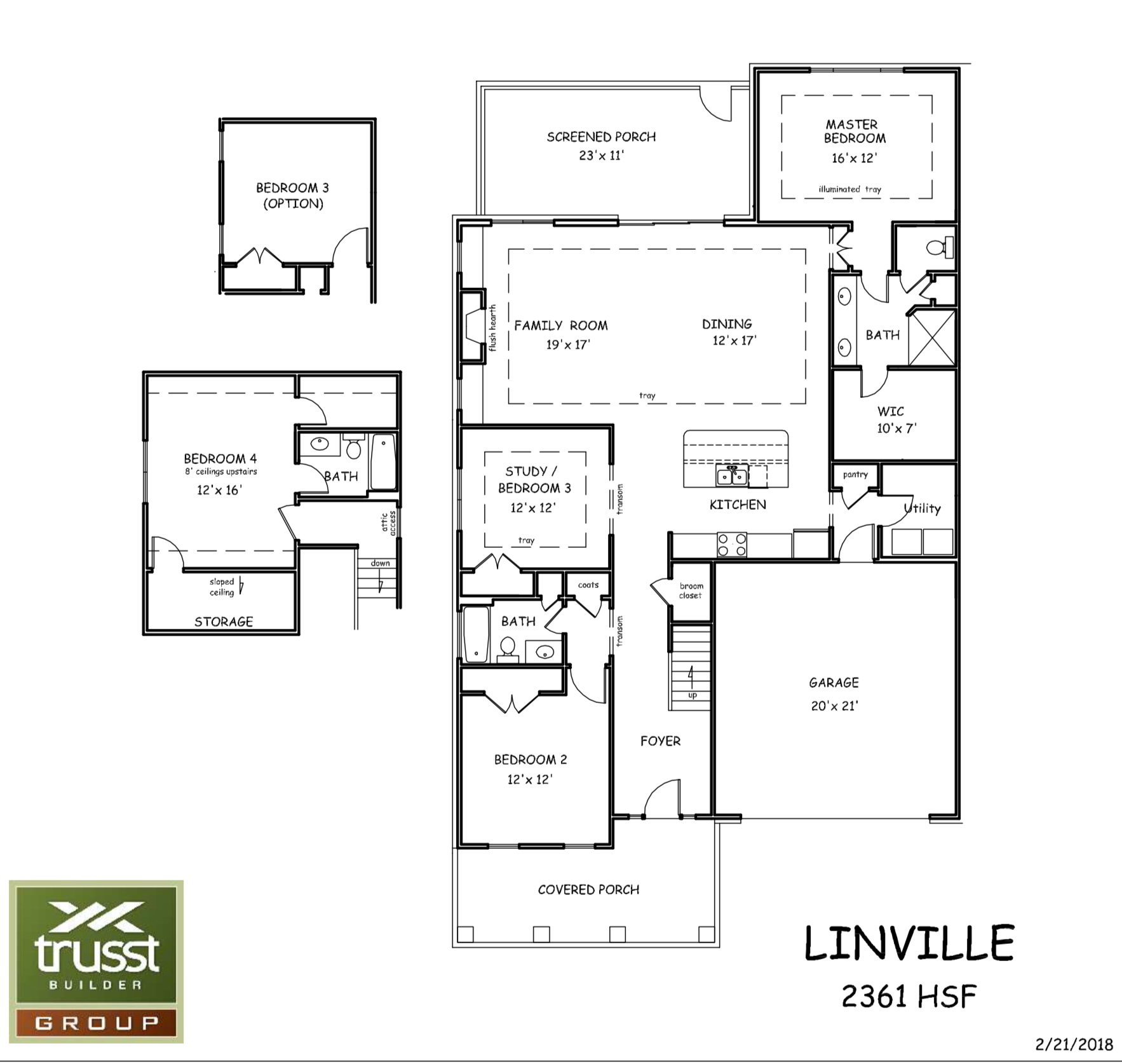 Linville floor plan image