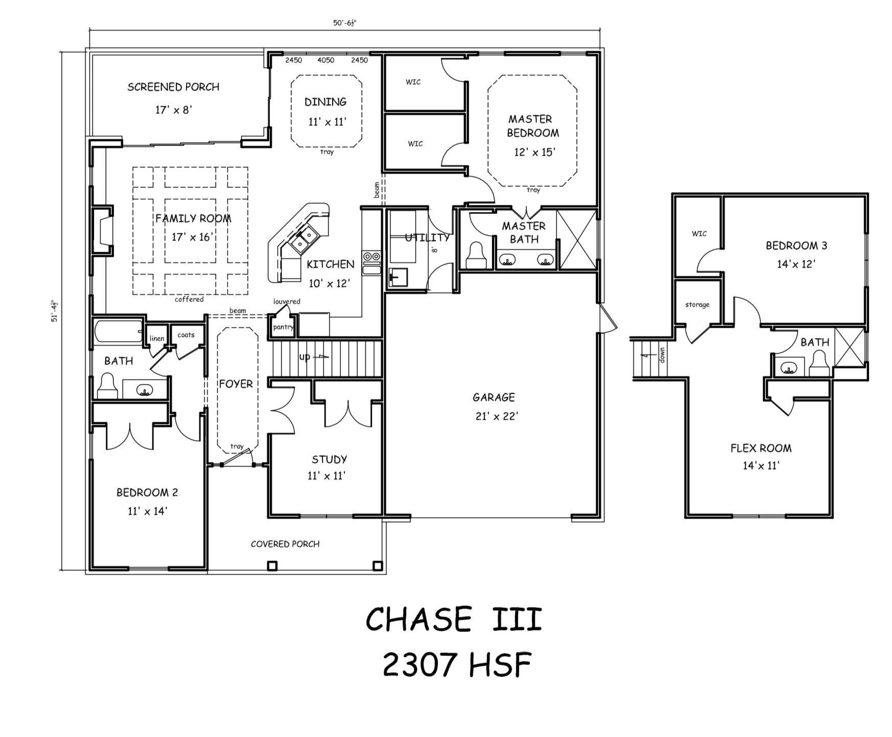 Chase III floor plan image