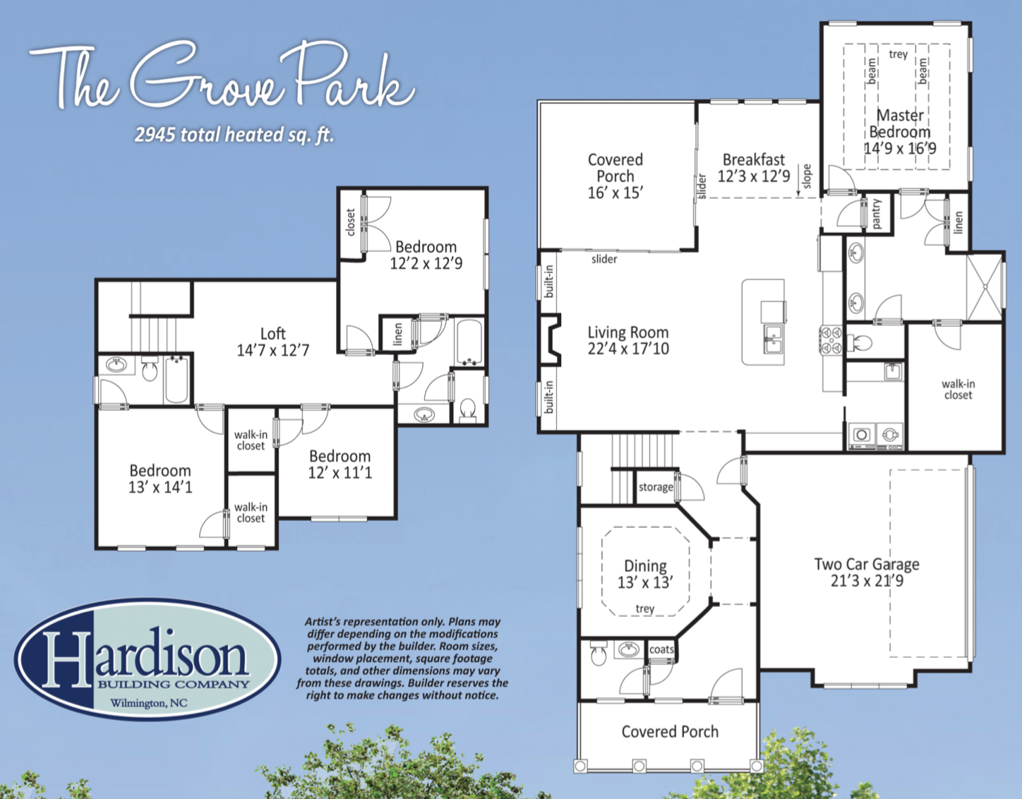 The Grove Park floor plan image
