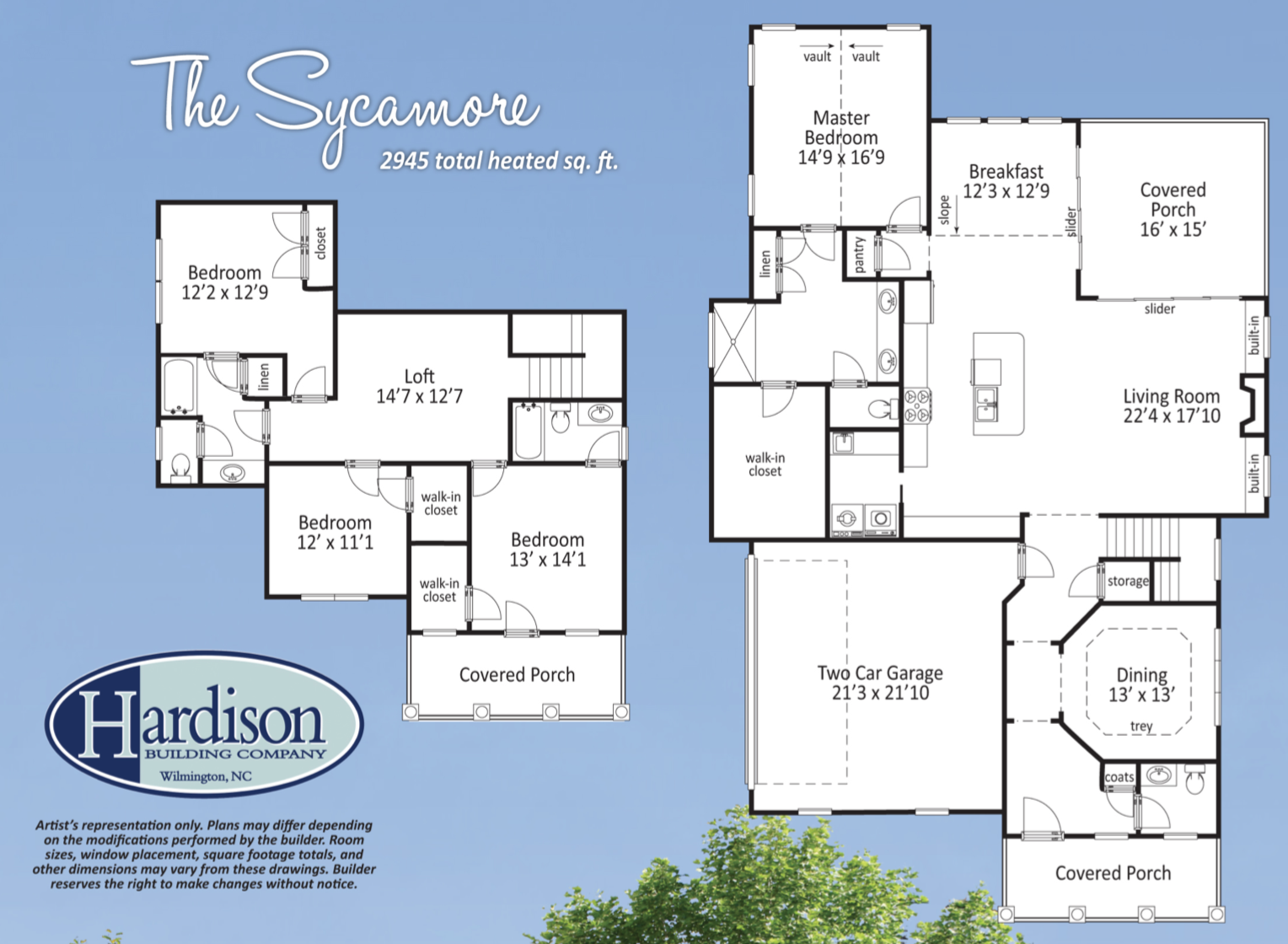 The Sycamore floor plan image