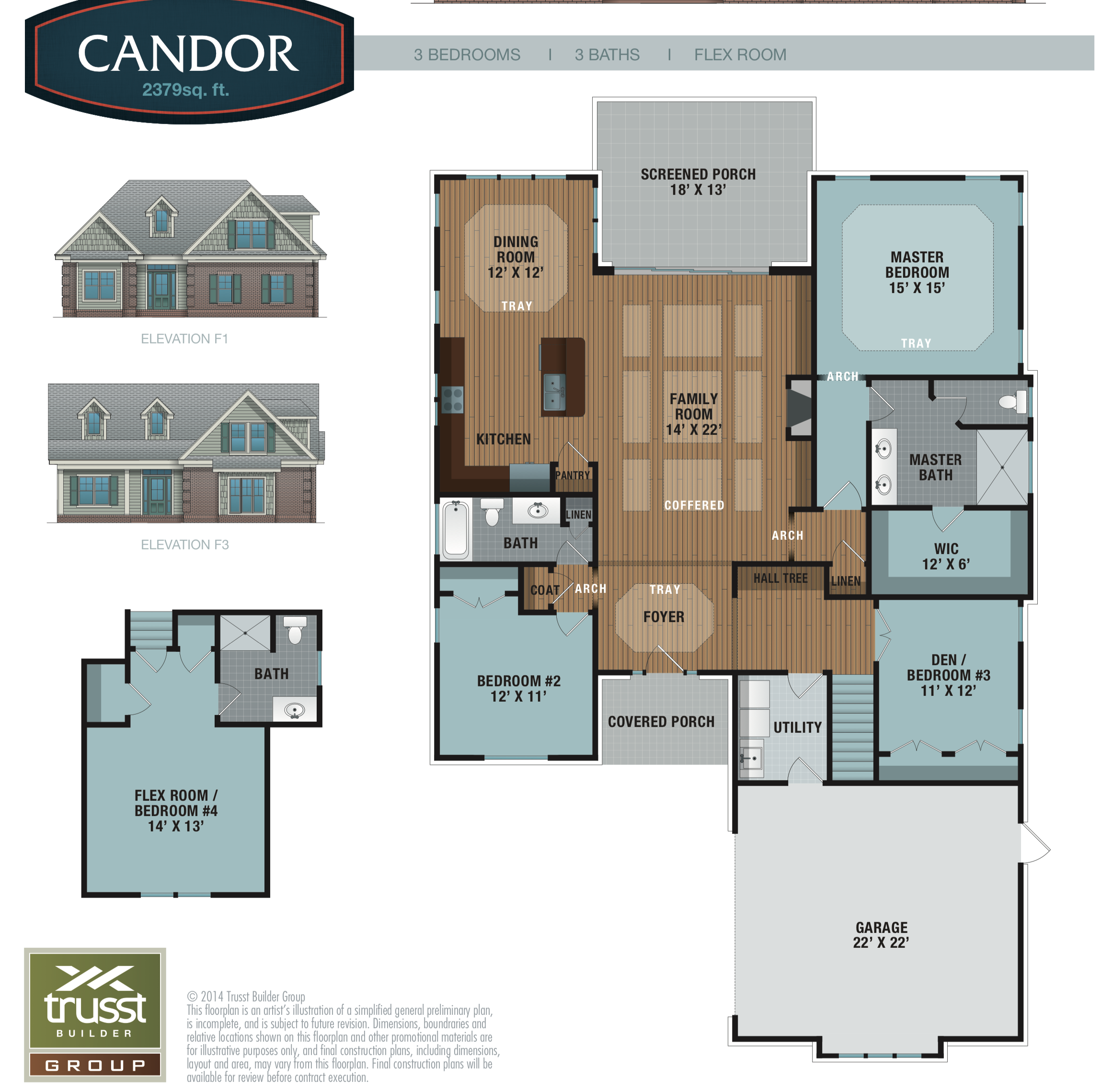 Candor II floor plan image