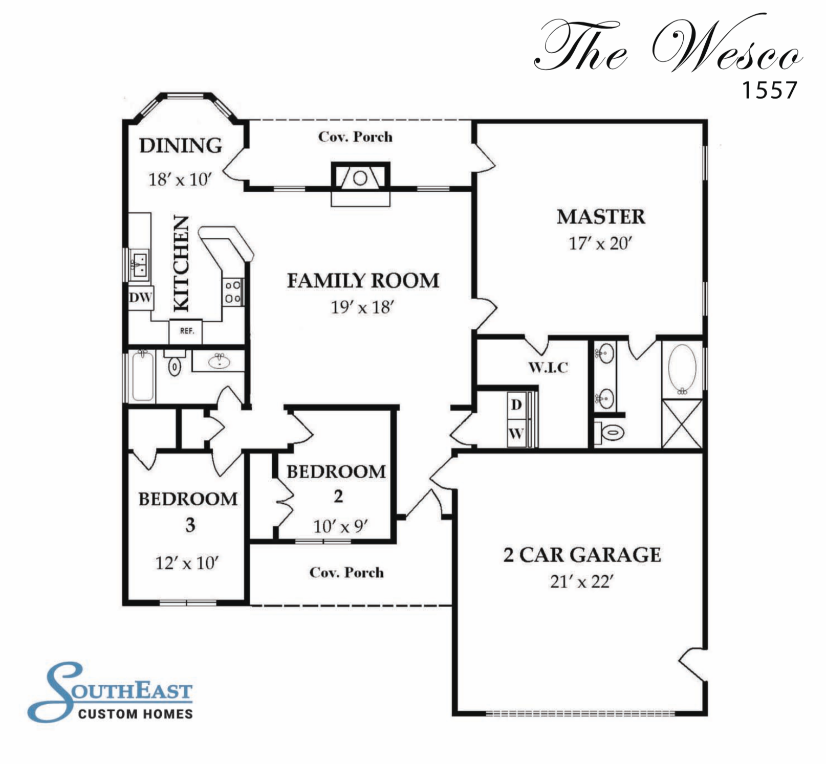 The Wesco floor plan image