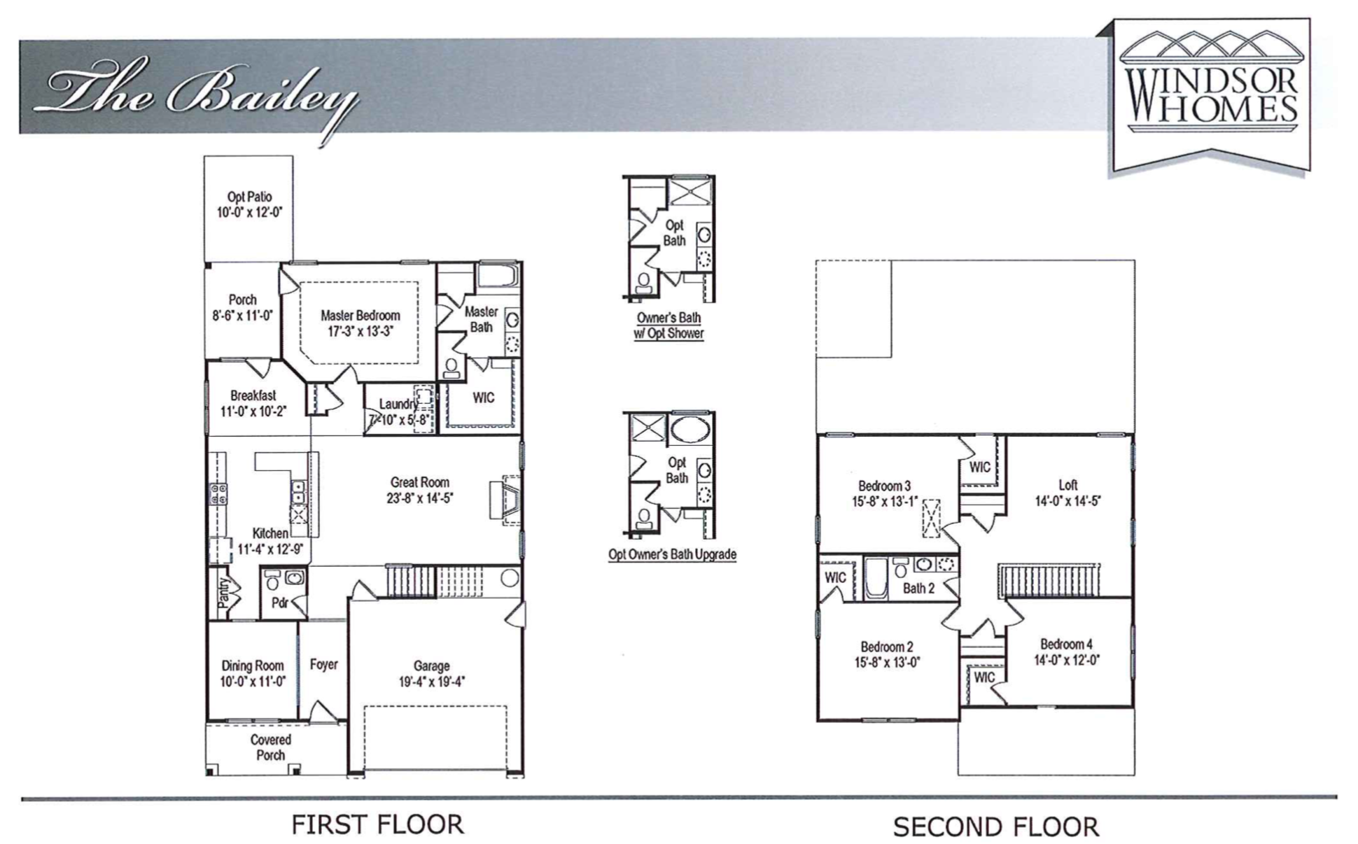 The Bailey-Windsor Homes floor plan image