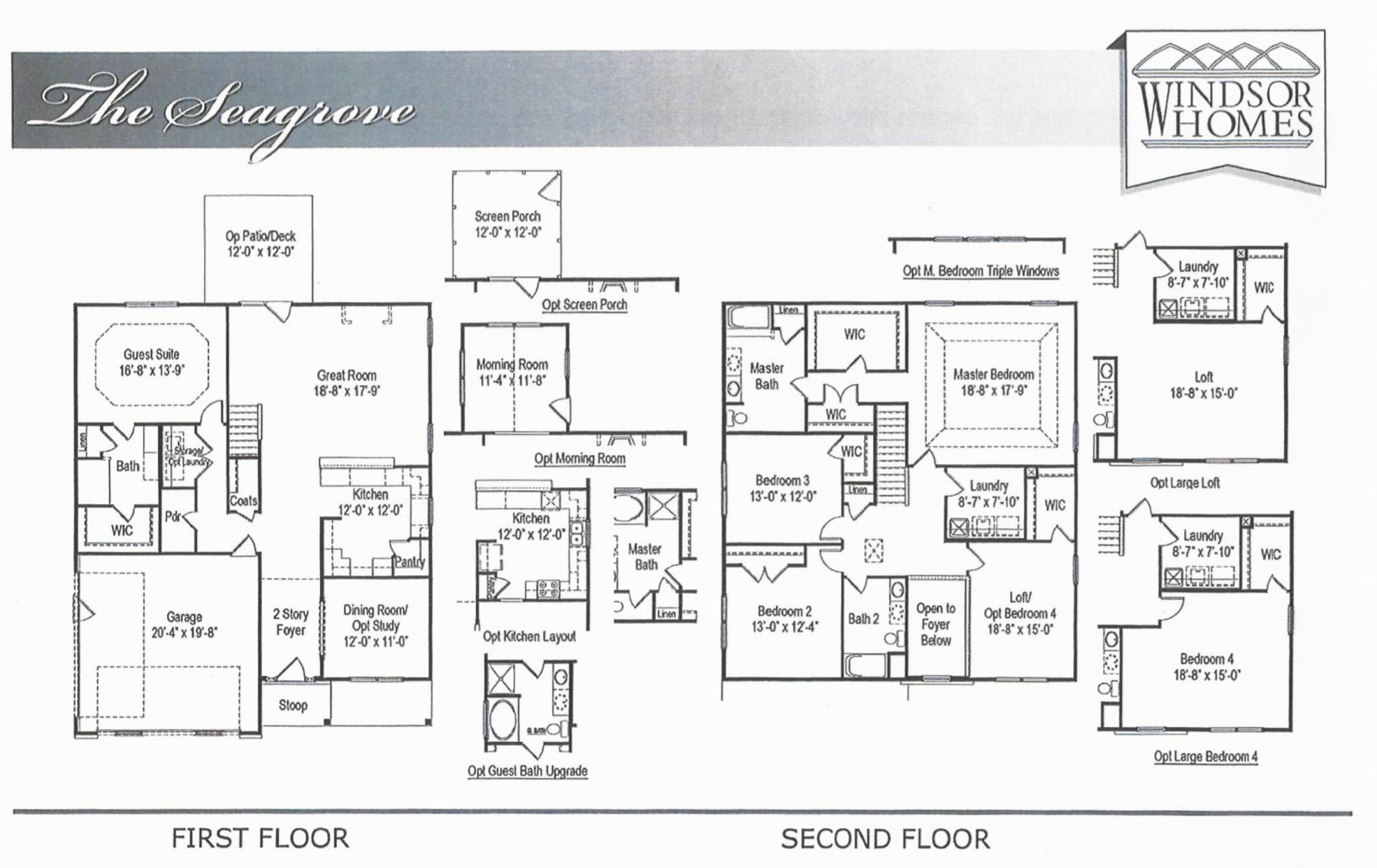 The Seagrove I floor plan image