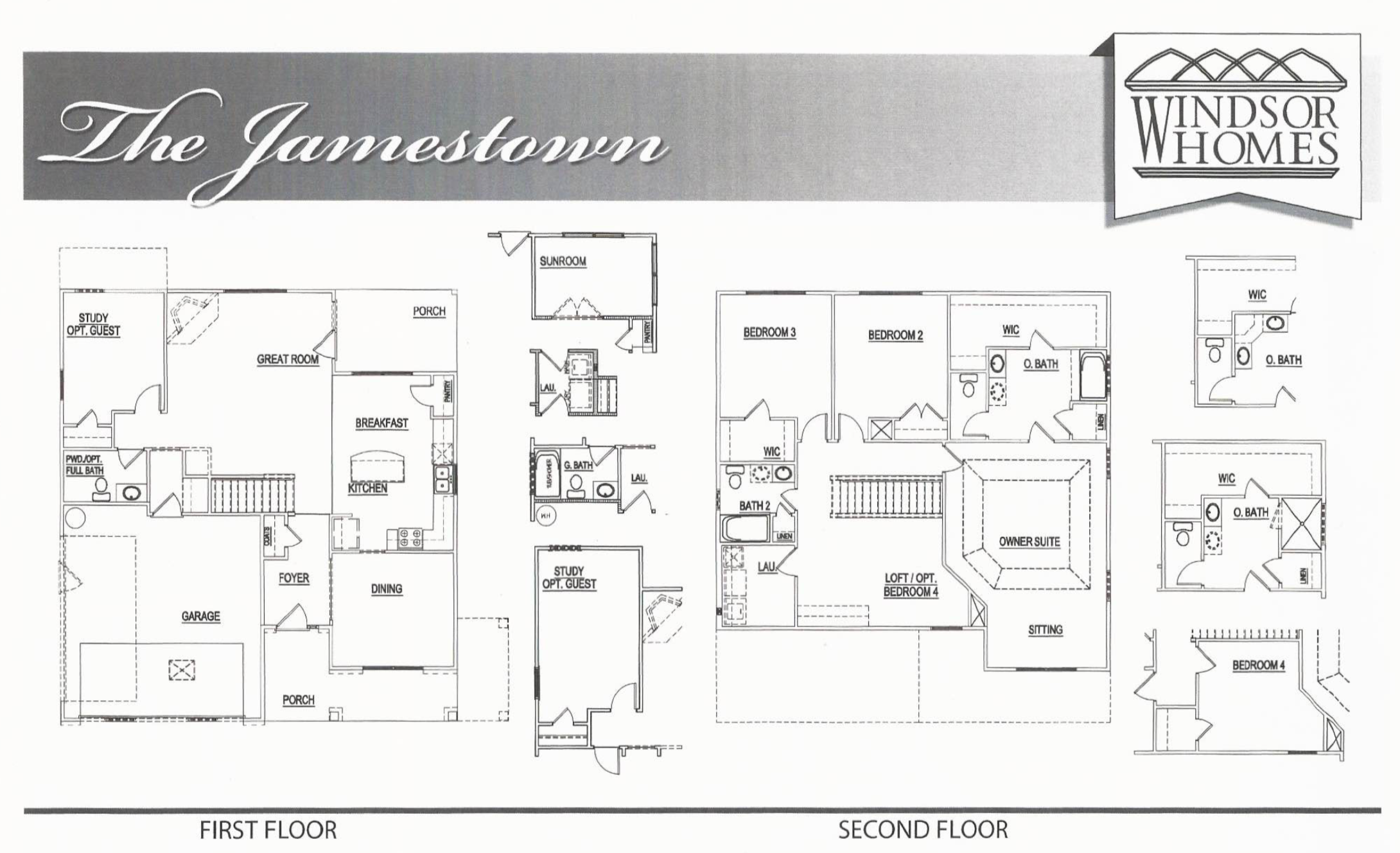 The Jamestown floor plan image