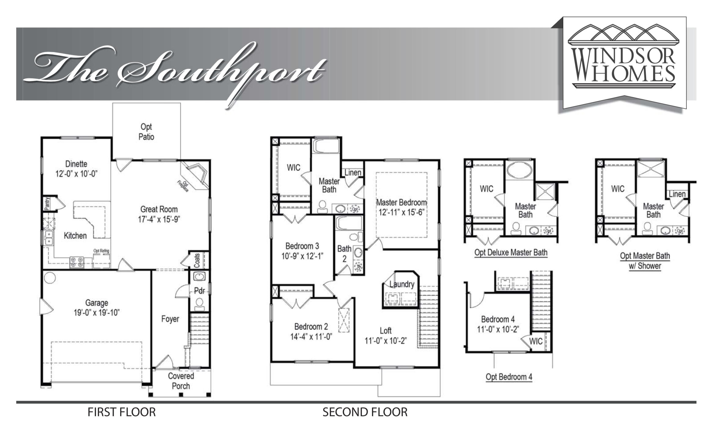 The Southport floor plan image