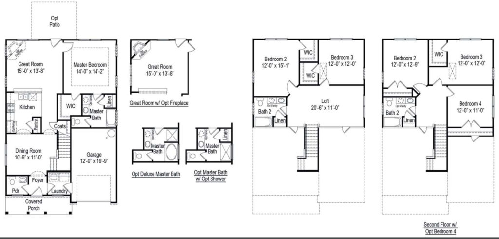 The-New-Bern Floor Plan