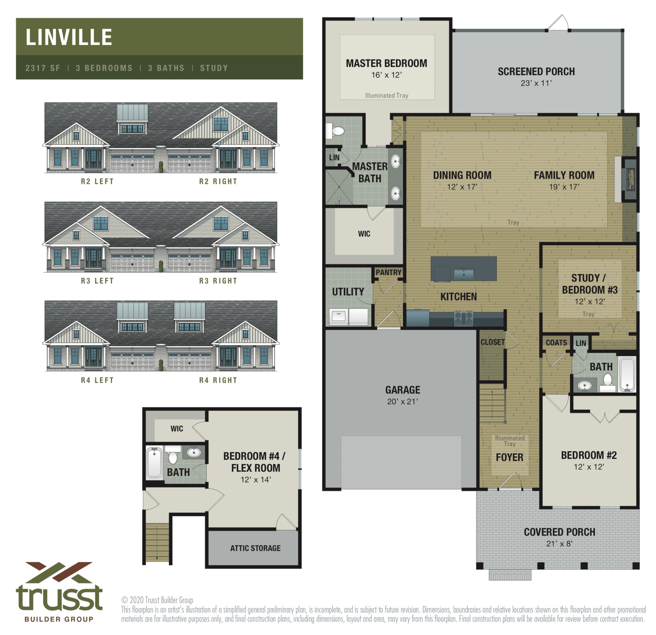Linville Riverlights floor plan image