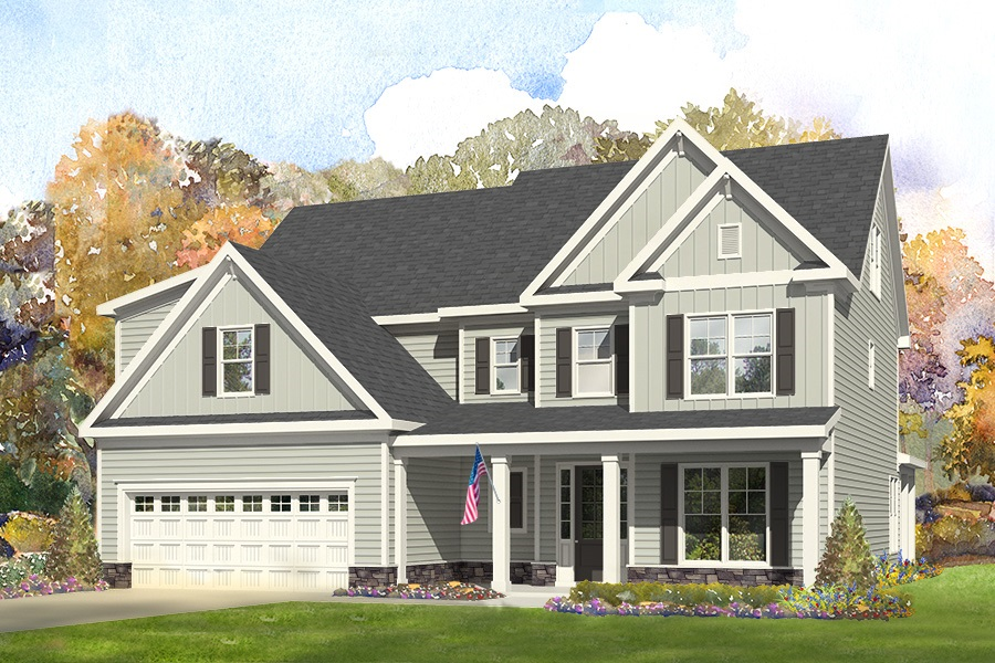 The Masonboro Home Plan American Homesmith