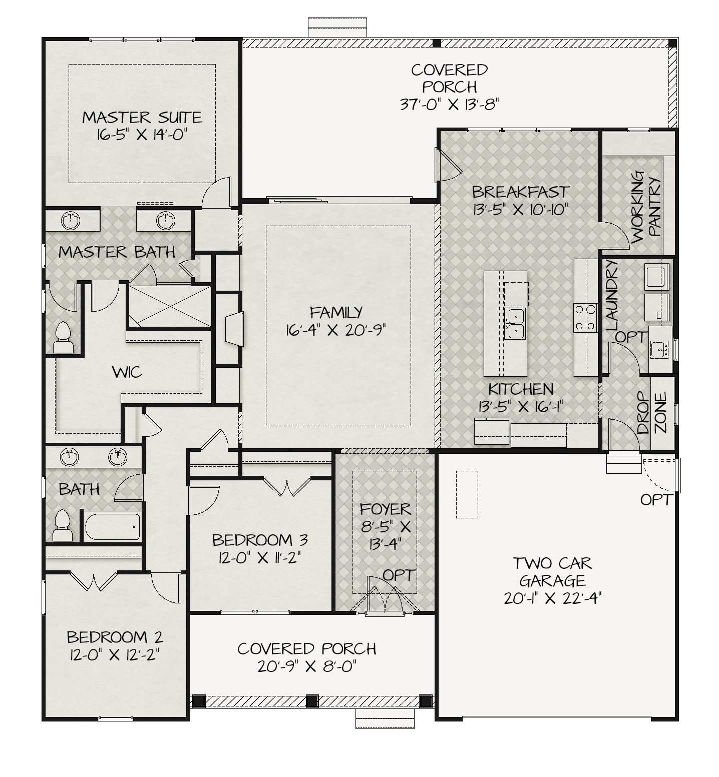The Otter floor plan image