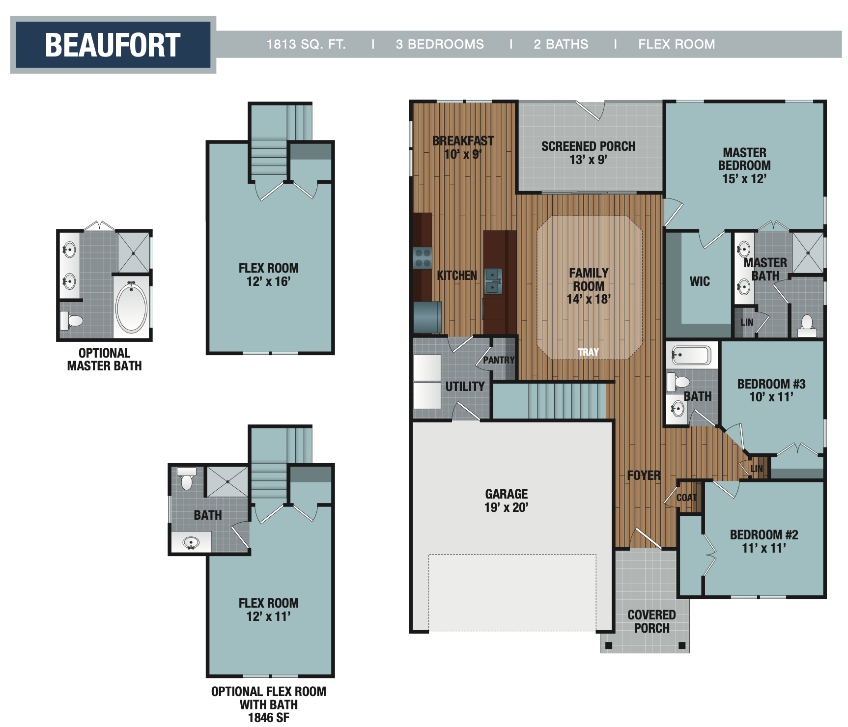 Beaufort floor plan image