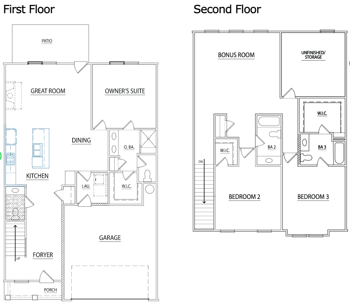 The Columbs floor plan image