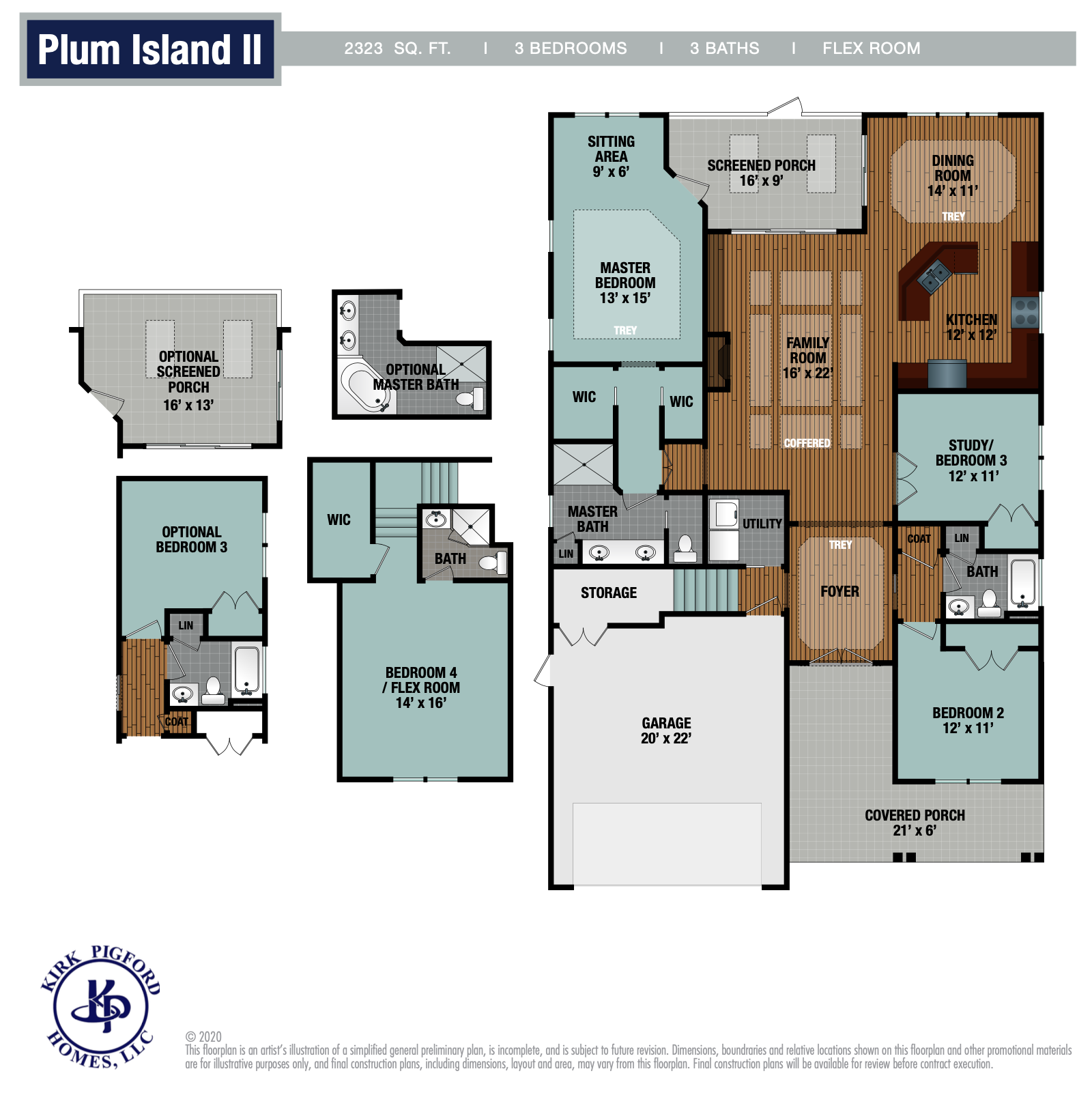 Plum Island II Hearthstone floor plan image