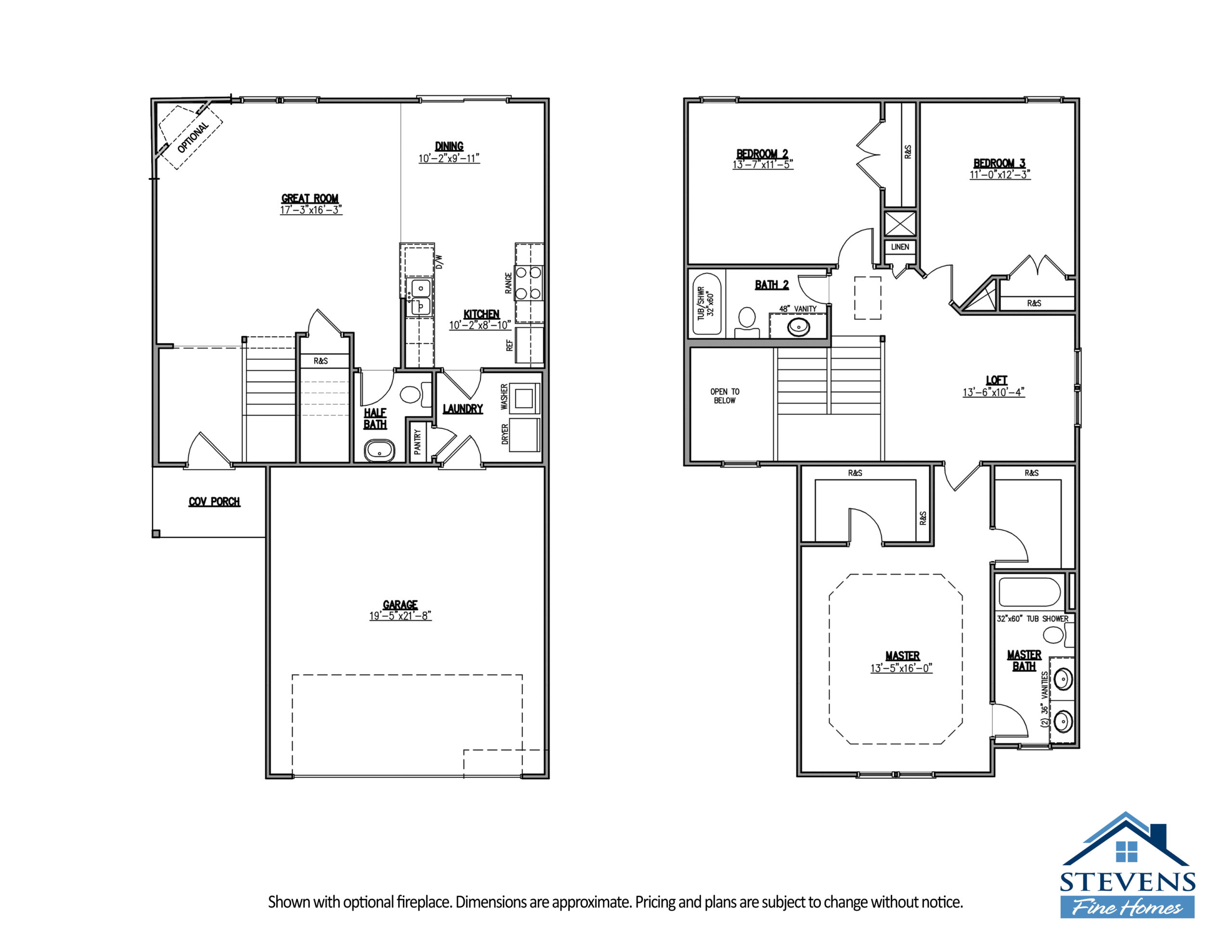 The Boca floor plan image