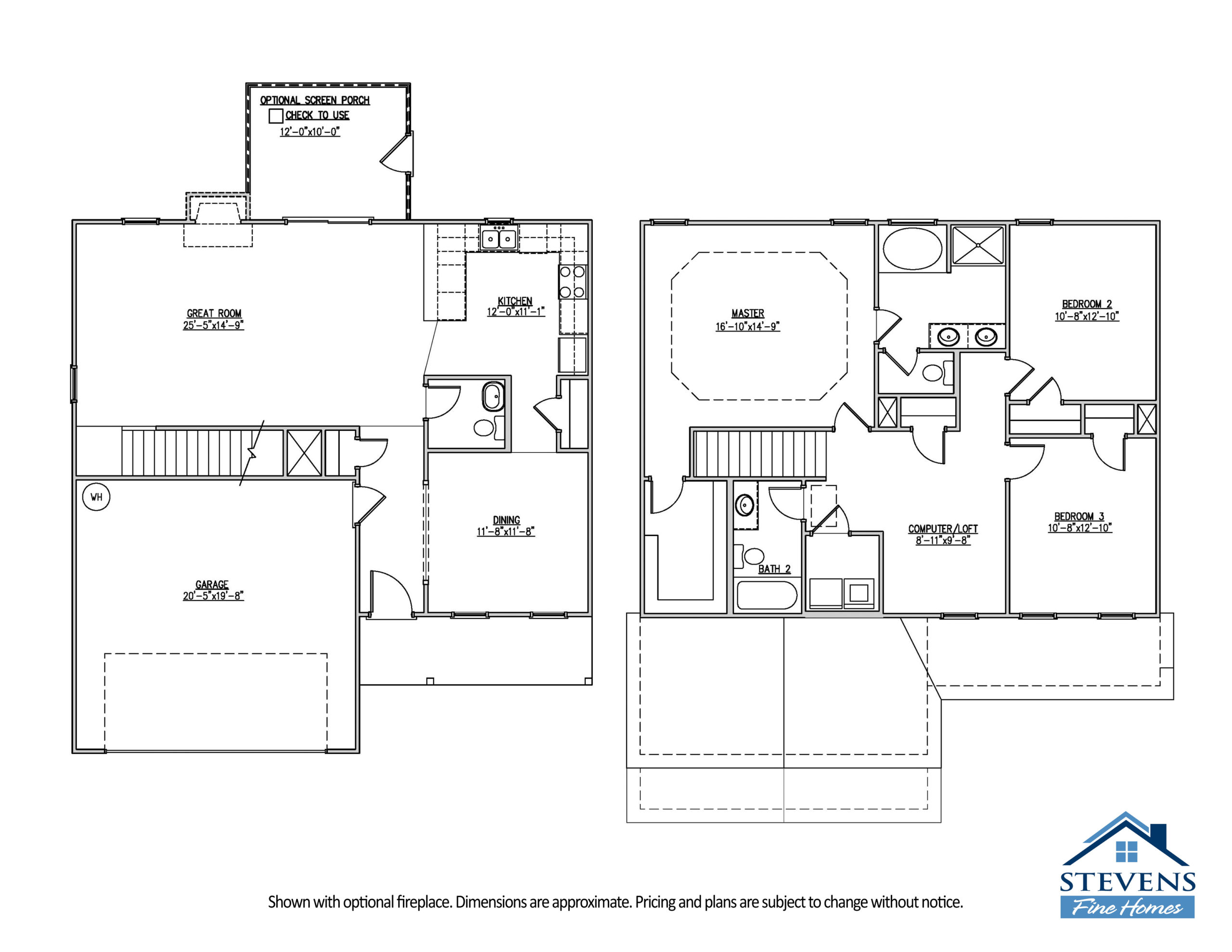 The Lincoln floor plan image