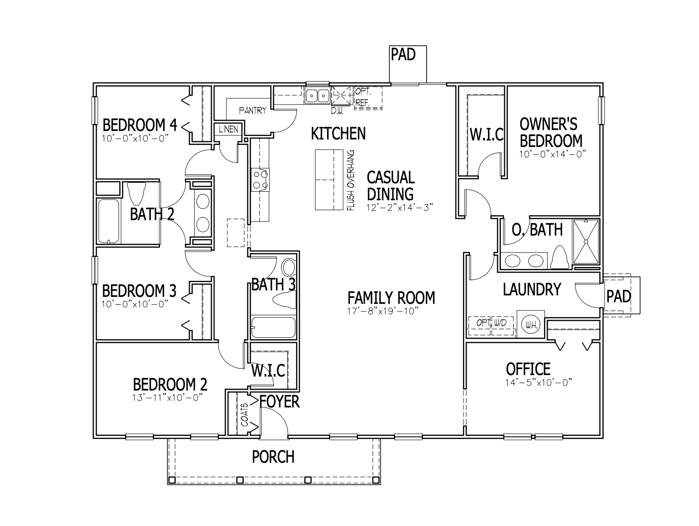 The Endeavor floor plan image