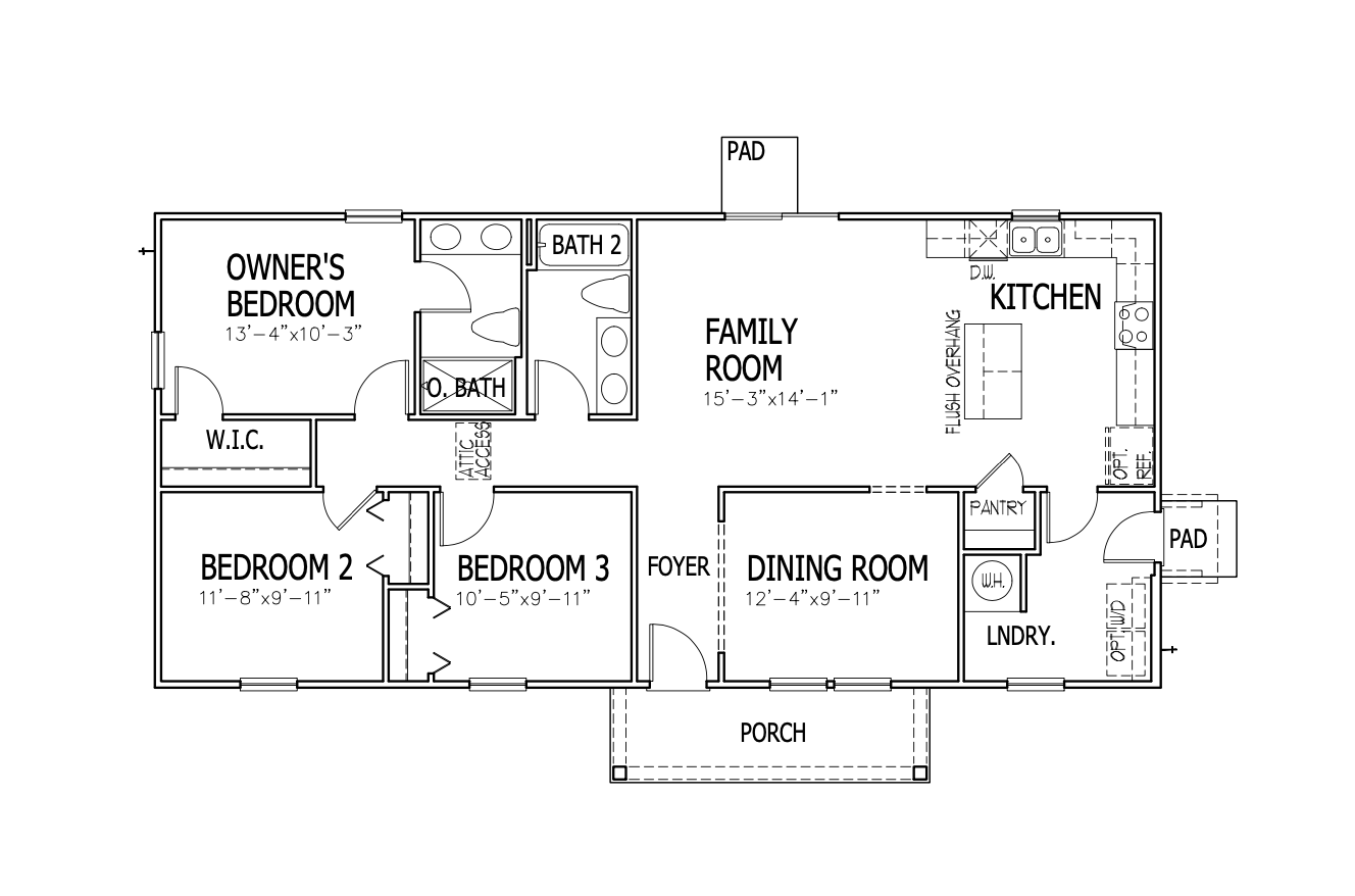 The Derive floor plan image
