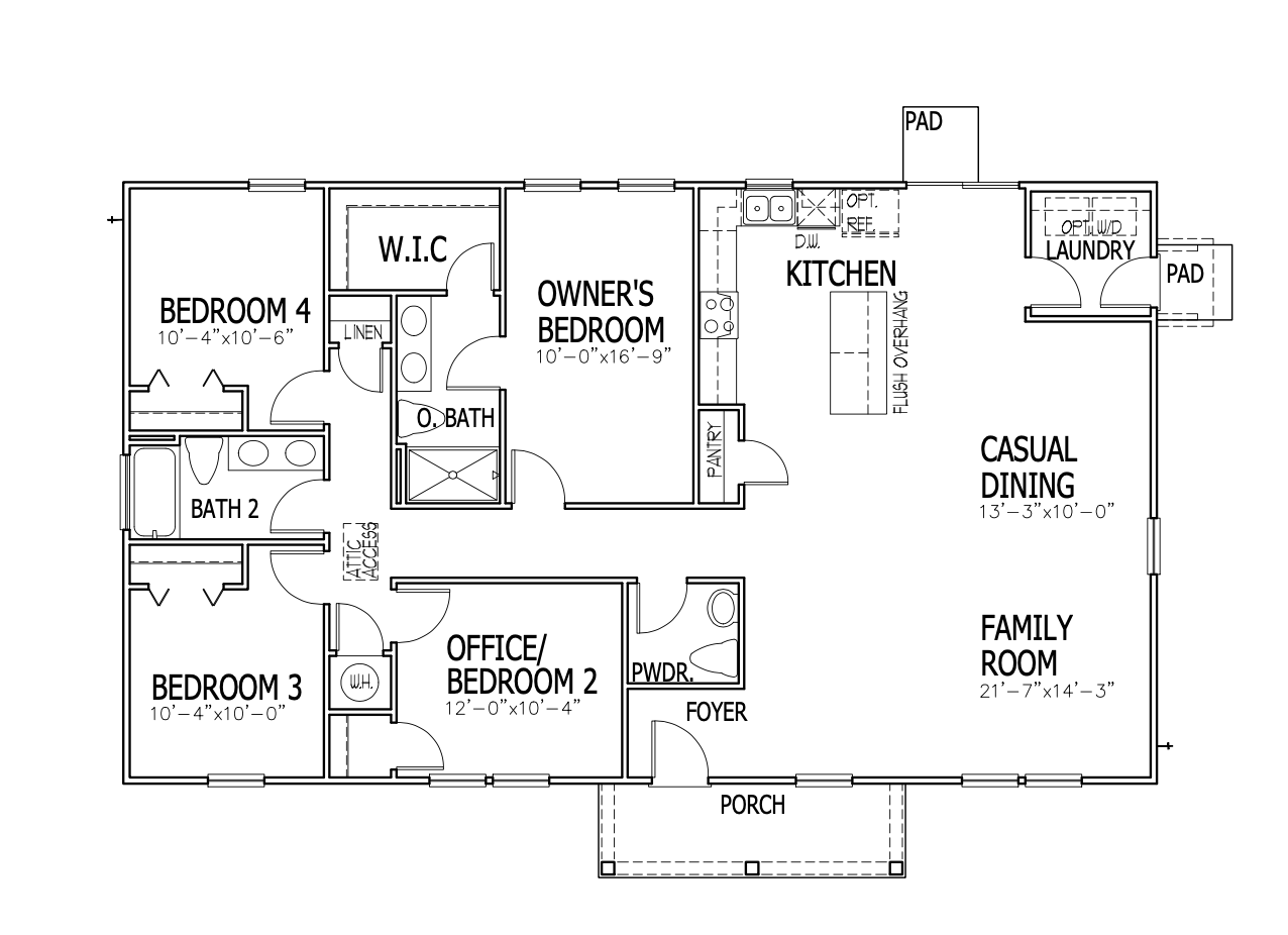 The Advance floor plan image