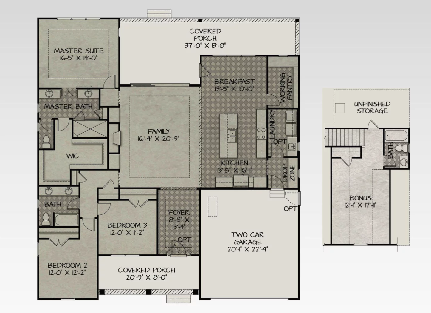 The Otter floor plan image