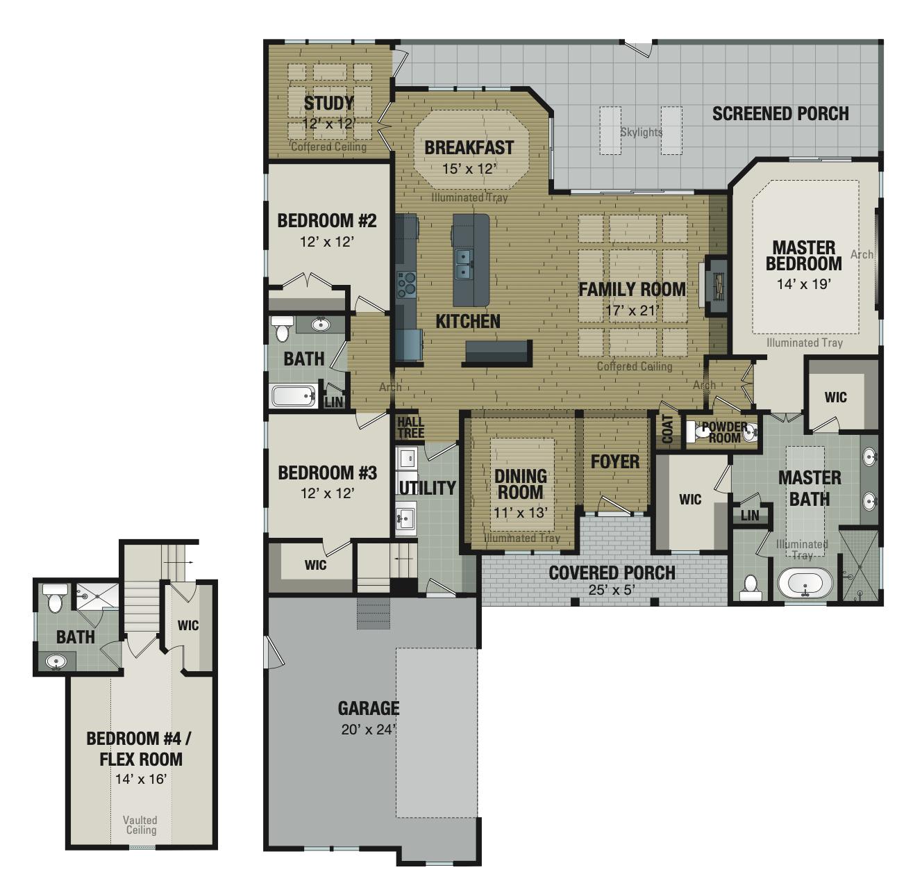 Trinity II VML floor plan image