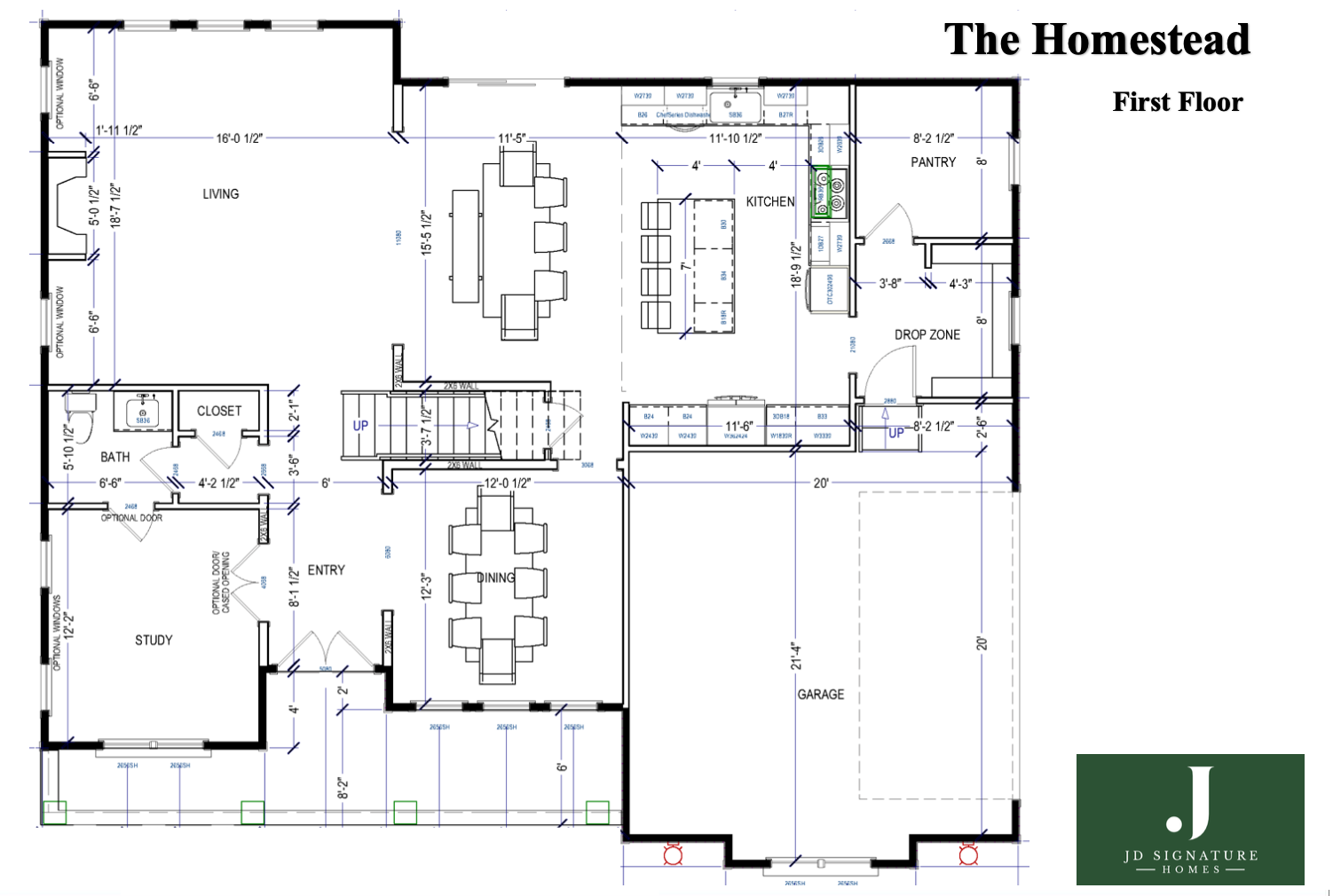 The Homestead-Farmhouse floor plan image