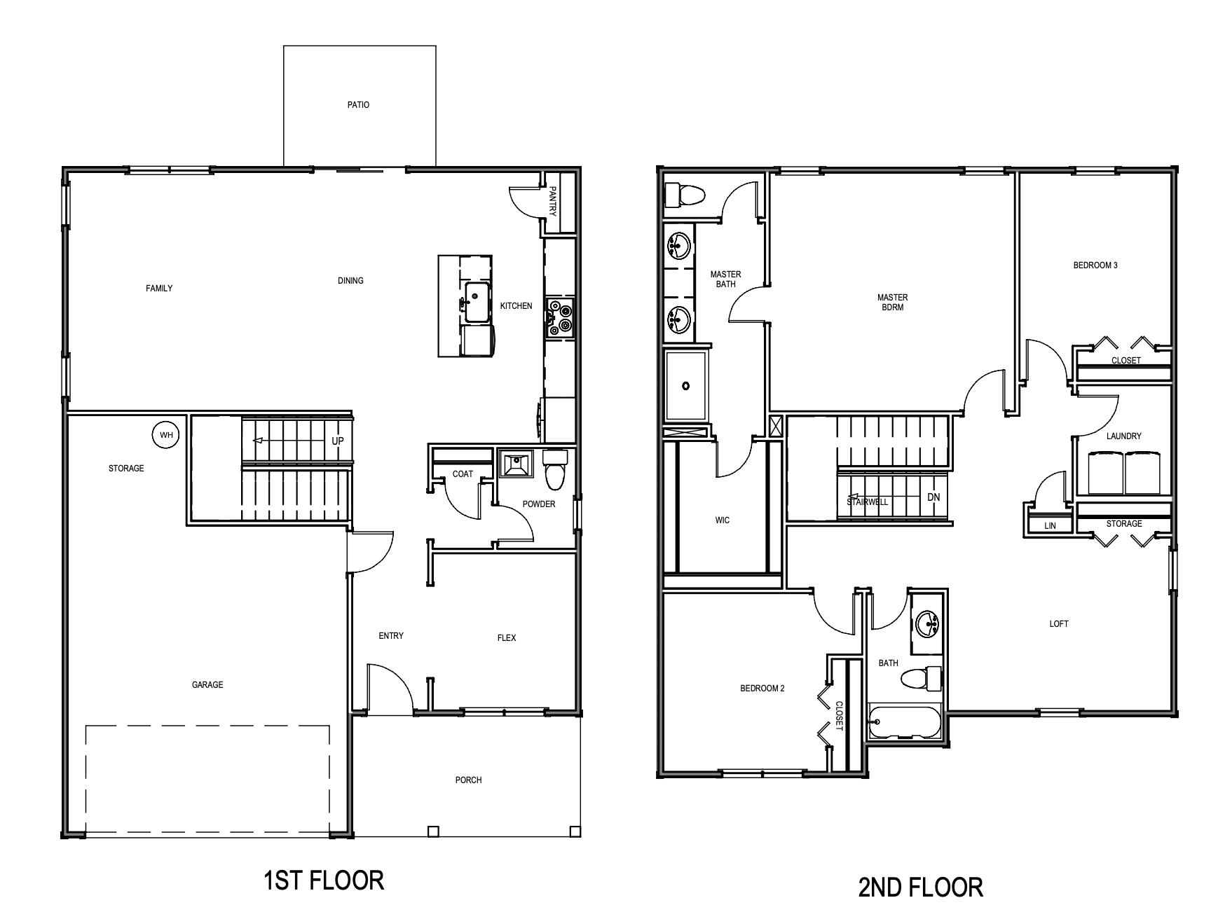 The Rose floor plan image