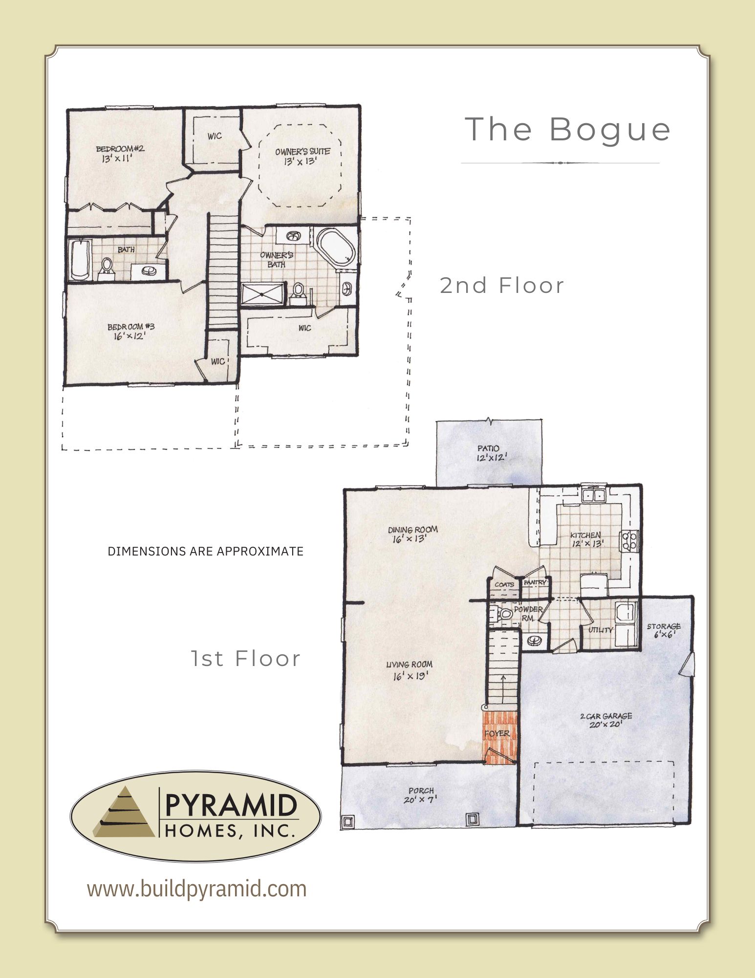 The Bogue floor plan image