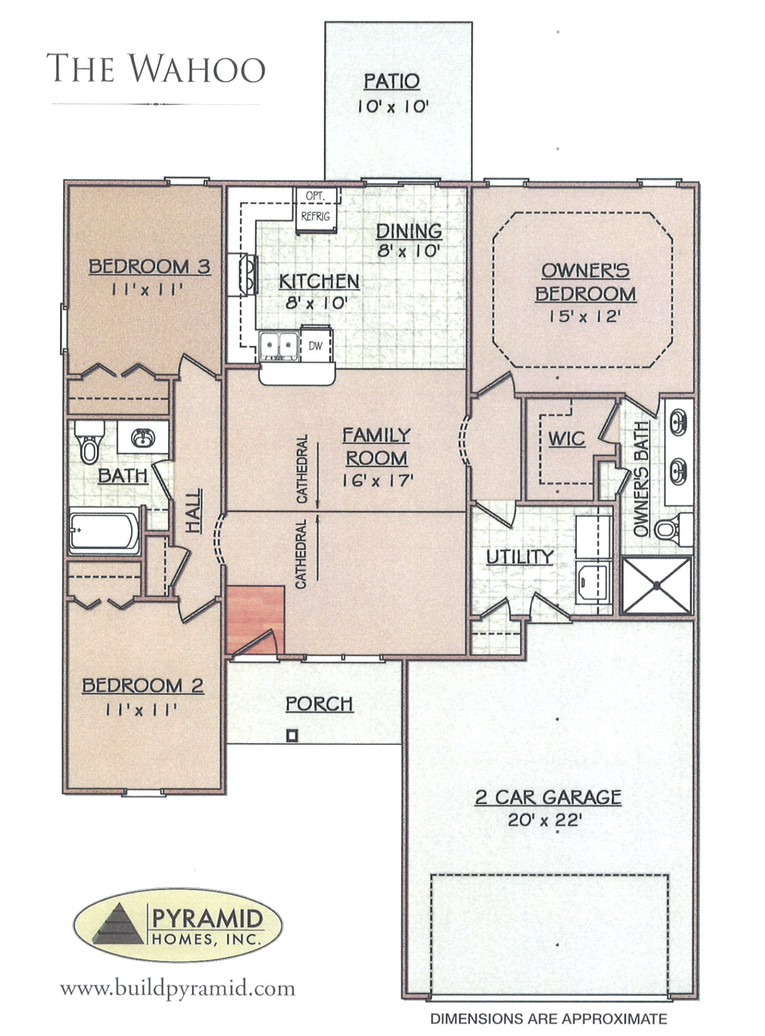 The  Wahoo floor plan image