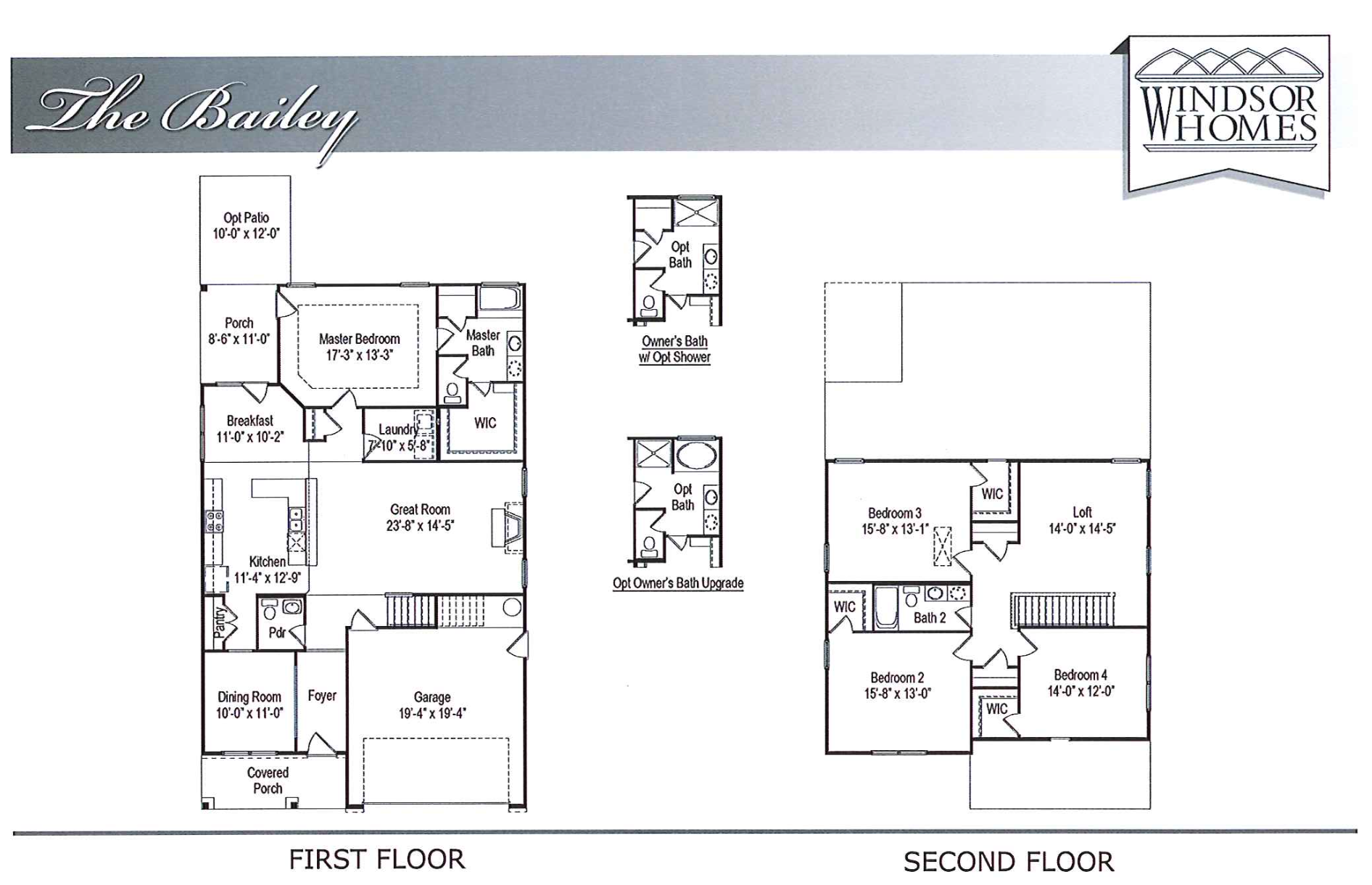 The Bailey RC floor plan image
